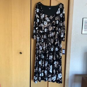 Tommy Hilfiger Floral Midi Dress